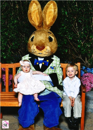 Picture with Easter Bunny