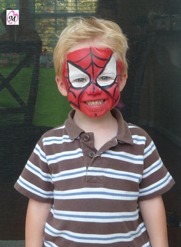 Spider-Man at Party